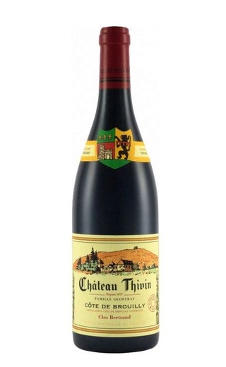 Шато Тивен Кло Бертран 2019 0.75 л фото вино Chateau Thivin Clos Bertrand 2019 0,75 л