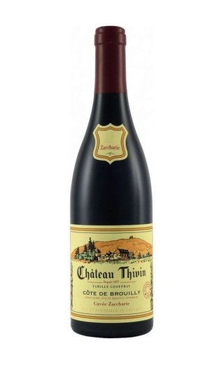 Шато Тивен Кюве Закари 2019 0.75 л фото вино Chateau Thivin Cuvee Zaccharie 2019 0,75 л