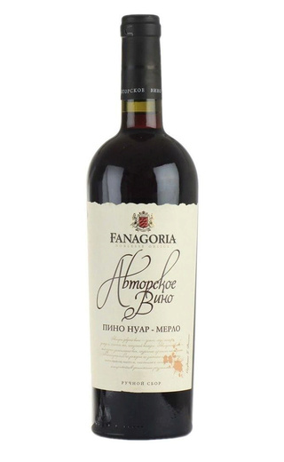 фото вино Fanagoria Avtorskoe Vino Pinot Noir Merlot 2019 0,75 л