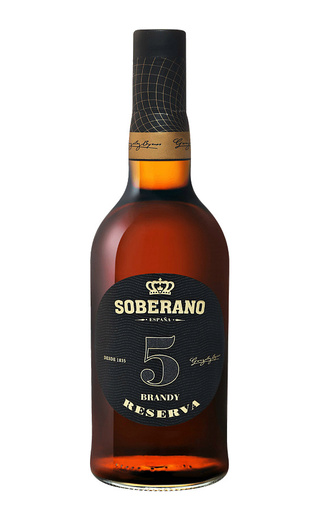Соберано 5 лет Резерва 0.7 л фото бренди Soberano 5 Years Old Reserva 0,7 л