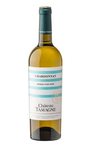 Шато Тамань Шардоне 2019 0.75 л фото вино Chateau Tamagne Chardonnay 2019 0,75 л
