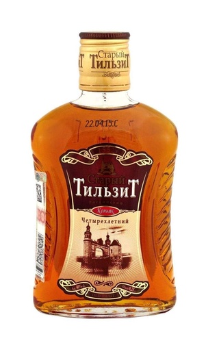 Старый Тильзит 4 года 0.25 л фото коньяк Old Tilsit 4 Years Old 0,25 л