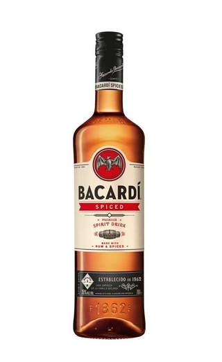 Ром Bacardi Spiced цена 0,5 л 1350 руб., купить Бакарди Спайсд в