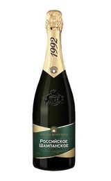 Игристое вино Невская Жемчужина Российское Шампанское Белое Полусладкое 0,5 л