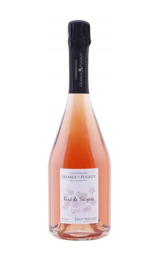 Леларж Пюжо Розе де Сэне Брют Натюр 0.75 л фото шампанское Lelarge Pugeot Rose de Saignee Brut Nature 0,75 л