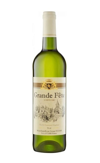 Гранд Фэт Белое Сухое 0.75 л фото вино Grande Fete White Dry 0,75 л