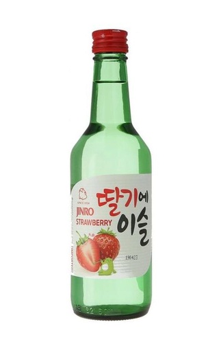 Джинро Клубника Соджу 0.36 л фото водка Jinro Strawberry Soju 0,36 л