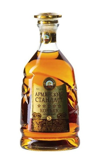 Армянский Стандарт 5 лет 0.5 л фото коньяк Armyanskij Standart 5 Years Old 0,5 л