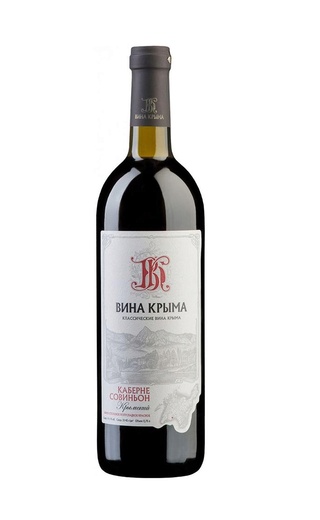 Вина Крыма Каберне Совиньон Крымский 0.75 л фото вино Crimean Wines Cabernet Sauvignon Crimean 0,75 л