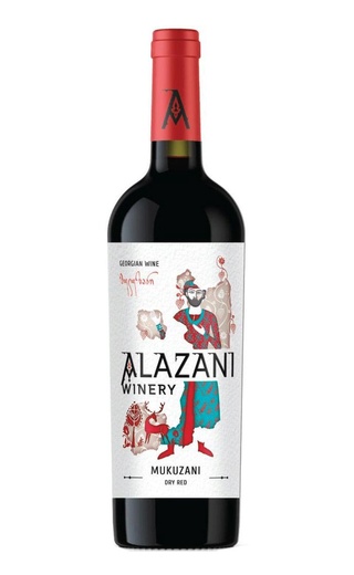 Алазани Вайнери Мукузани 2017 0.75 л фото вино Alazani Winery Mukuzani 2017 0,75 л