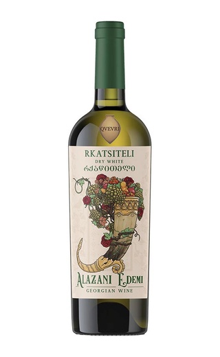 Вино Alazani Edemi Qvevri Rkatsiteli 2018 0,75 л