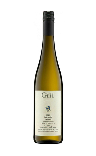 Гейл Шойребе Кабинет 2018 0.75 л фото вино Geil Scheurebe Kabinett Rheinhessen 2018 0,75 л
