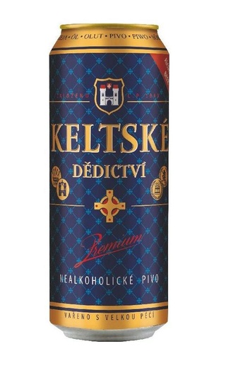 фото безалкогольное пиво Keltske Dedictvi Premium 24 шт. 0,5 л