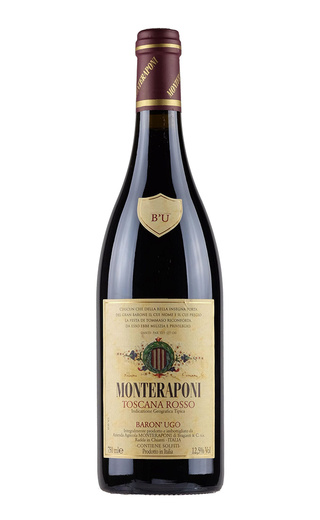 Вино Monteraponi Baron Ugo Toscana Rosso 2012 0,75 л