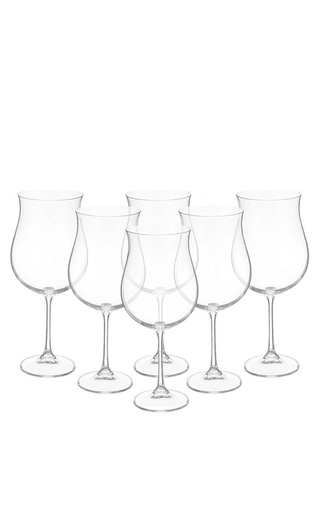 Кристалит Богемия Эллен Красное Вино 0.64 л фото Crystalite Bohemia Ellen Red Wine Glass 6 шт. 0,64 л