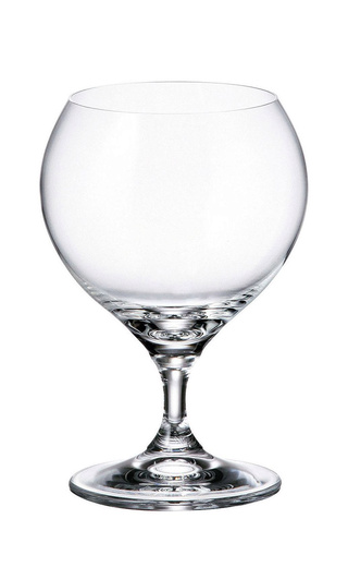 фото Crystalite Bohemia Carduelis Cognac Glass 6&nbsp;шт. 0,35 л