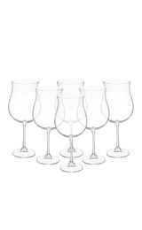 Crystalite Bohemia Ellen Red Wine Glass 6 шт. 0,49 л