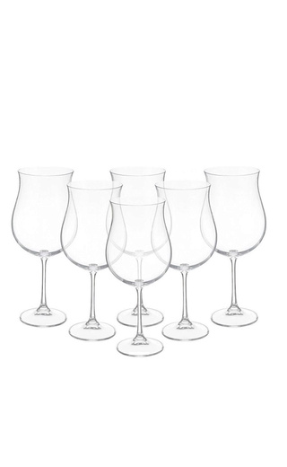 фото Crystalite Bohemia Ellen Red Wine Glass 6&nbsp;шт. 0,36 л