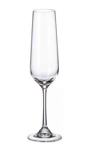 Кристалит Богемия Стрикс Фужер 0.2 л фото Crystalite Bohemia Strix Flute 6 шт. 0,2 л