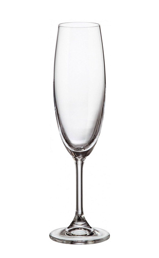 Кристалит Богемия Сильвия Фужер 0.22 л фото Crystalite Bohemia Sylvia Flute 6 шт. 0,22 л