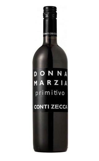Конти Дзекка Донна Марция Примитиво 2020 0.75 л фото вино Conti Zecca Donna Marzia Primitivo 2020 0,75 л