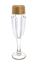 Crystalite Bohemia Safari Matt Gold Flute 6 шт. 0,15 л