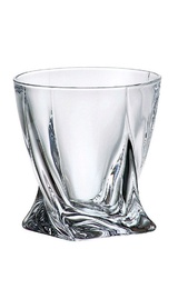 Crystalite Bohemia Quadro Whisky Glass 6&nbsp;шт.&nbsp;0,34&nbsp;л
