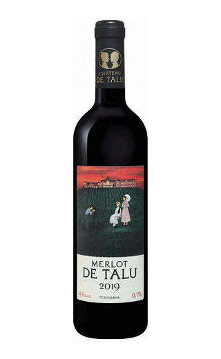 Шато де Талю Мерло де Талю Кубань 2019 0.75 л фото вино Chateau de Talu Merlot de Talu Kuban 2019 0,75 л