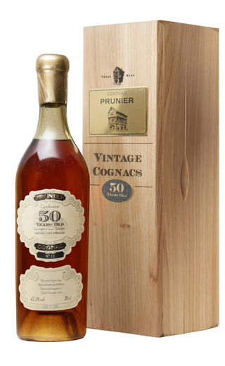 Прунье 50 лет Пти Шампань 0.7 л фото коньяк Prunier 50 Years Old Petite Champagne 0,7 л