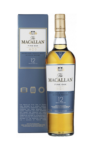 фото виски Macallan Fine Oak 12 Years Old 0,5 л