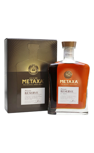 Бренди Metaxa Private Reserve цена 0,7 л в коробке 12040 руб