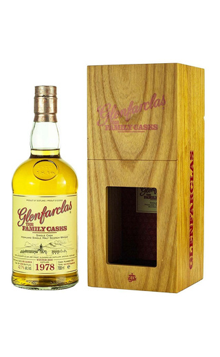 фото виски Glenfarclas 1978 Family Casks No. 661 0,7 л