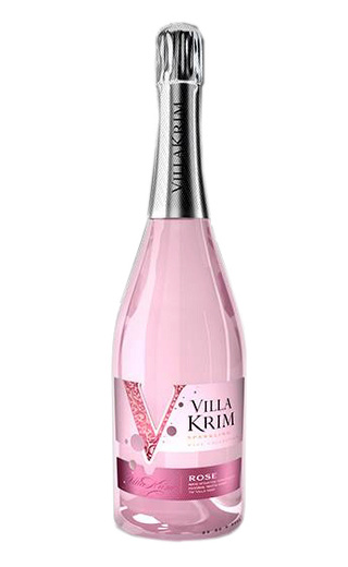 Вилла Крым Розе 0.75 л фото игристое вино Villa Krim Rose 0,75 л