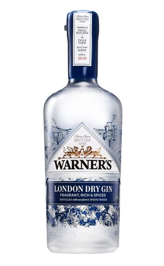 Уорнерс Лондон Драй Джин 0.7 л фото джин Warner's London Dry Gin 0,7 л