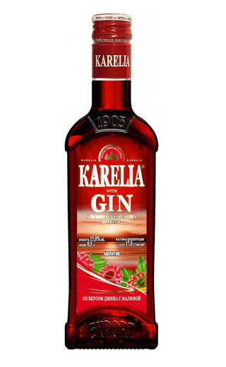 Карелия со вкусом Джина с малиной 0.5 л фото Karelia Gin Raspberry 0,5 л