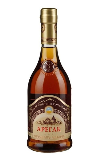 Арегак 3 года 0.7 л фото коньяк Aregak 3 Years 0,7 л