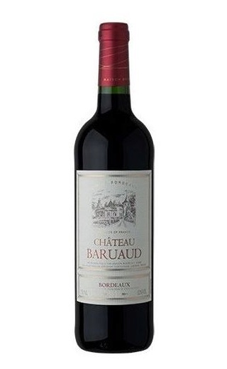 Шато Барюо Руж Бордо 0.75 л фото вино Chateau Baruaud Rouge Bordeaux 0,75 л
