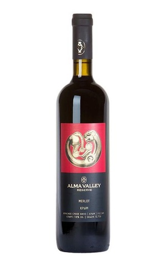 Альма Валлей Мерло Резерв 2014 1.5 л фото вино Alma Valley Merlot Reserve 2014 1,5 л
