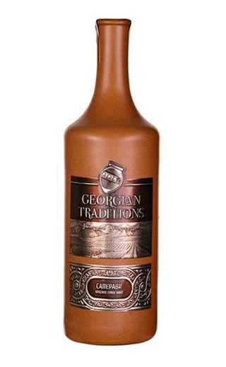 Традиции Грузии Керамика Саперави 0.75 л фото вино Georgian Traditions Ceramics Saperavi 0,75 л