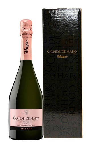 Муга Кава Конде де Аро Розе 0.75 л фото кава Muga Cava Conde de Haro Rose 0,75 л