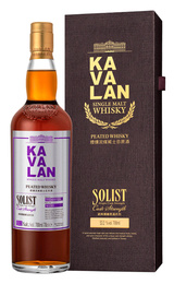 Виски Kavalan Solist Peated Malt Single Cask Strength 53.2% 0,7 л