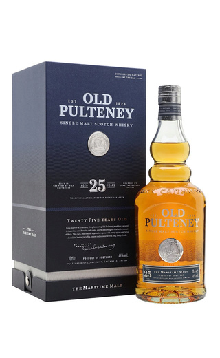 Олд Пултни 25 лет 0.7 л фото виски Old Pulteney 25 Years Old 0,7 л