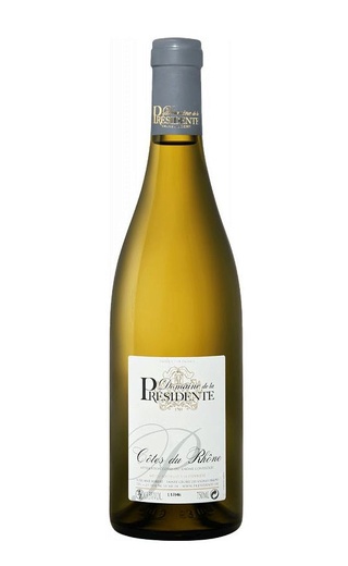 Вино Domaine de la Presidente Cotes du Rhone Blanc 2020 0,75 л
