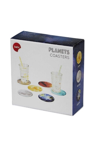 Подставка под стаканы Балви Планетс фото другие Stand for glasses Balvi Planets 6 шт.