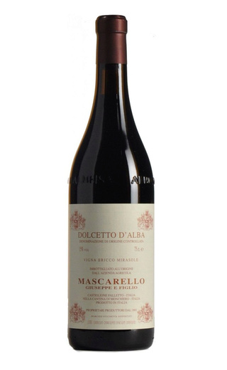 Маскарелло Дольчетто д'Альба Винья Брикко Мирасоле 2019 0.75 л фото вино Mascarello Dolcetto d'Alba Vigna Bricco Mirasole 2019 0,75 л