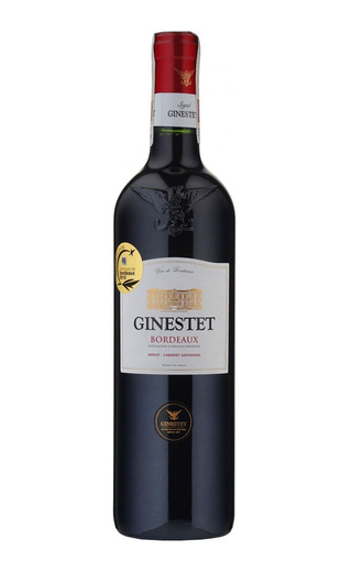 Жинесте Бордо Руж 2020 0.75 л фото вино Ginestet Bordeaux Rouge 2020 0,75 л