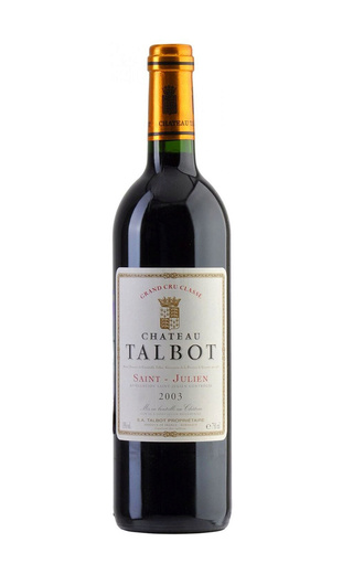 Вино Chateau Talbot Grand Cru Classe 2003 0,75 л