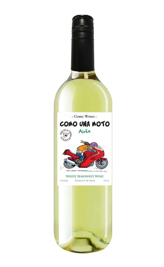 Комо Уна Мото Айрен Полусладкое 2019 0.75 л фото вино Como Una Moto Airen Semisweet 2019 0,75 л