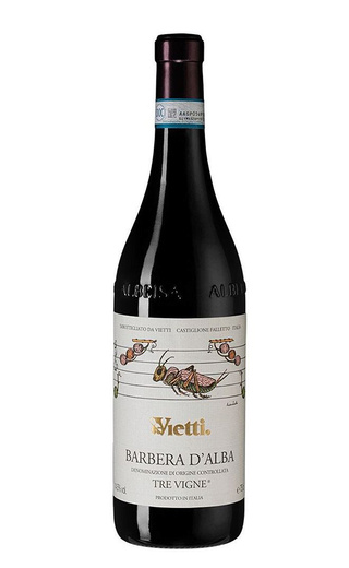 Вьетти Барбера д'Альба Тре Винье 2019 0.75 л фото вино Vietti Barbera d'Alba Tre Vigne 2019 0,75 л