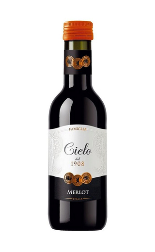 Вино Cielo e Terra Merlot 2020 0,187 л